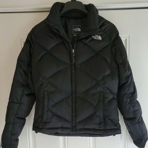 Women's The North Face size medium black 550 coat